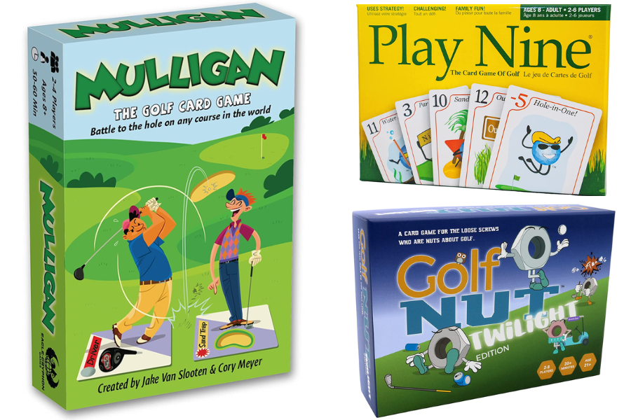 Golf Family Card Games: Mulligan, Play Nine, and Golf Nut